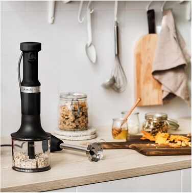 Блендер занурювальний Kitchenaid 5KHBV83EBM, чорний матовий