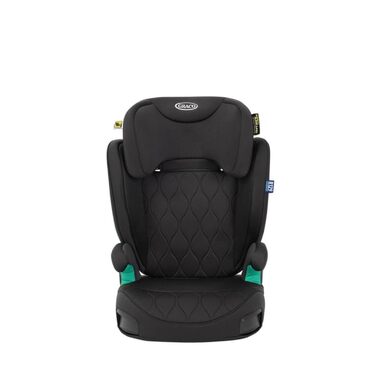 Автокрісло Graco Affix i-Size R129 для дітей 100-150 см, чорне, з регулюванням висоти спинки та ISOFIX