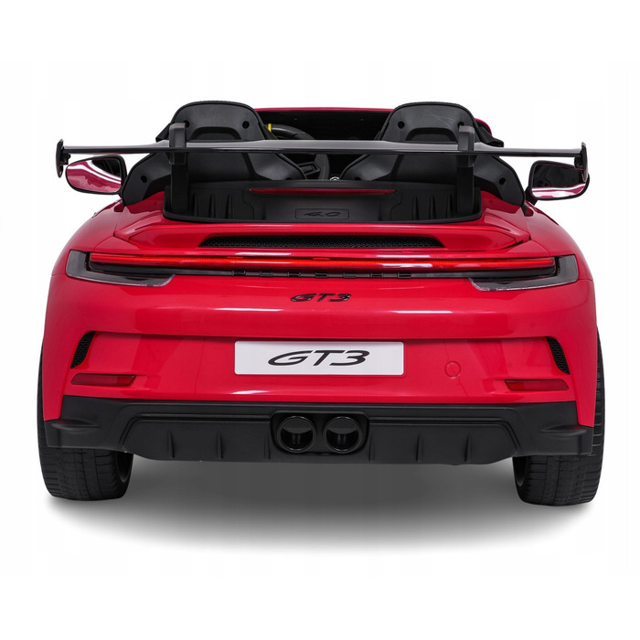 Дитячий електромобіль Porsche 911 GT3: 2x280 Вт, велюрові сидіння, керування рулем