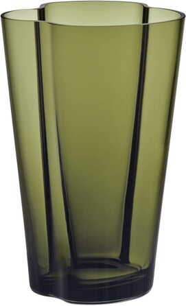 Ваза Iittala Aalto 220 мм зелена скляна