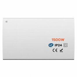 Керамічний смарт-обігрівач Ciarra CBHT15E 1000W, настінна електрична конвекційна система опалення з керуванням через Wi-Fi