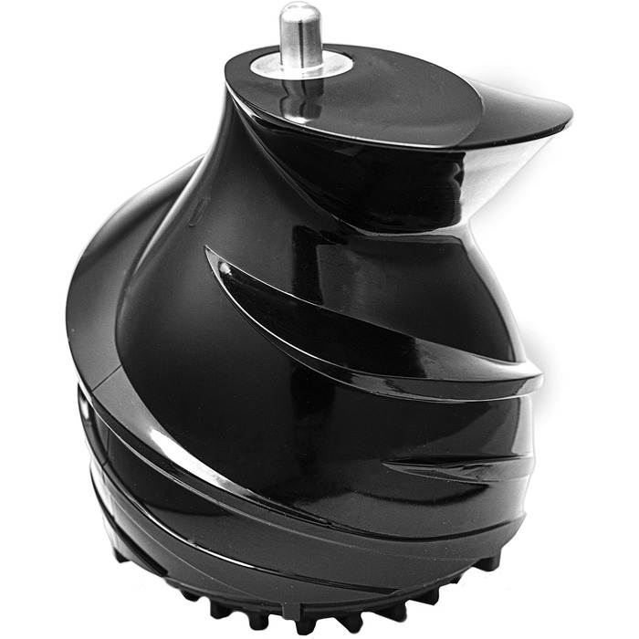 Соковижималка GASTROBACK Slow Juicer Advanced Vital, чорна, срібляста, повільного віджиму, для овочів і фруктів