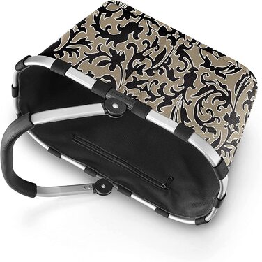 Кошик для покупок reisenthel carrybag Baroque Marble, міцний, водостійкий, з великою місткістю та внутрішньою кишенею, елегантний дизайн