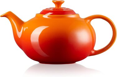Чайник Le Creuset Klassische з кераміки, 1,3 л, для 3-4 чашок, кольору 'Ofenrot'