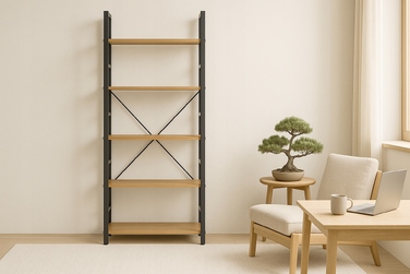 Стелаж Kontrasto, 60 x 157 x 30 см, дуб