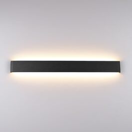 Світлодіодний настінний світильник Klighten 30W, 91 см, 3000 Лм, сучасна двостороння LED бра для спальні, вітальні, коридору, тепле біле світло 3000K, чорний
