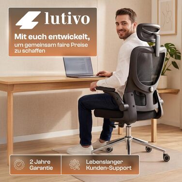 Ергономічний офісний стілець для комп'ютерного столу Bravo