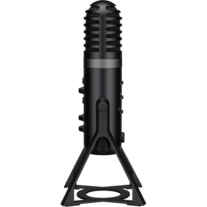 Yamaha AG01 USB-мікрофон для стрімінгу, конденсаторний, високоякісний звук, для Windows, Mac, iOS, Android, чорний