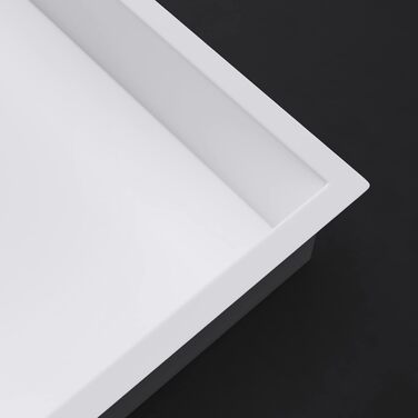 Душова ніша Mai & Mai для ванної, чорна, 30x60x8,3 см, настінна, з нержавіючої сталі, плиткова, легкий монтаж, душова полиця