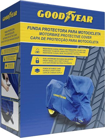Чохол для мотоцикла Goodyear, розмір M, водонепроникний захист