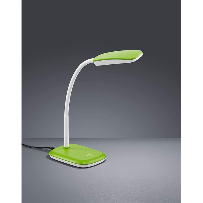 Настільна лампа Reality Leuchten Boa, акрилова, 3.5 Вт, LED, зелена