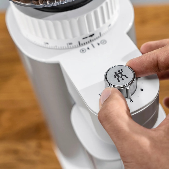 Кавомолка Zwilling Enfinigy Silver 135 Вт біла