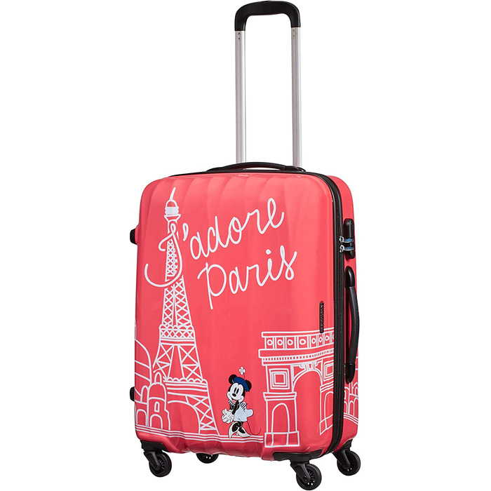 Дитяча валіза American Tourister Disney Legends Spinner S, 65 см, 36 л, багатоколірна (Minnie Paris)