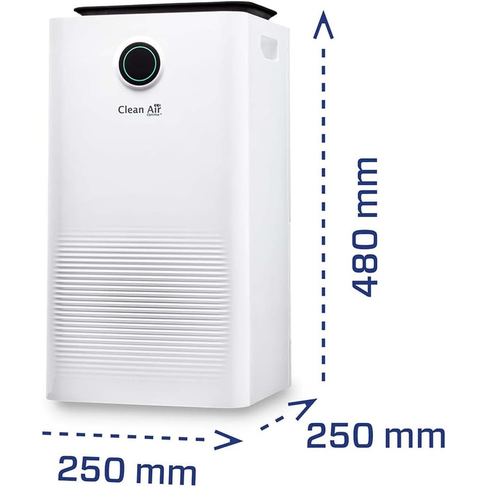 Осушувач-повітряочисник Clean Air Optima CA-704 SMART з HEPA-фільтром та UV-C лампою (10л/добу, до 40м²)
