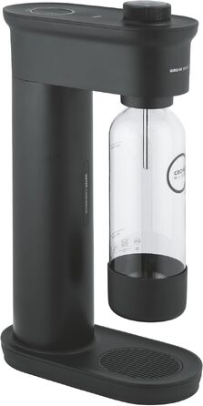 Сифон для газування води GROHE Blue Fizz Starter Set, чорний, 3 рівні газування, пляшка 0.85л (без балона CO2), арт. 31943K00