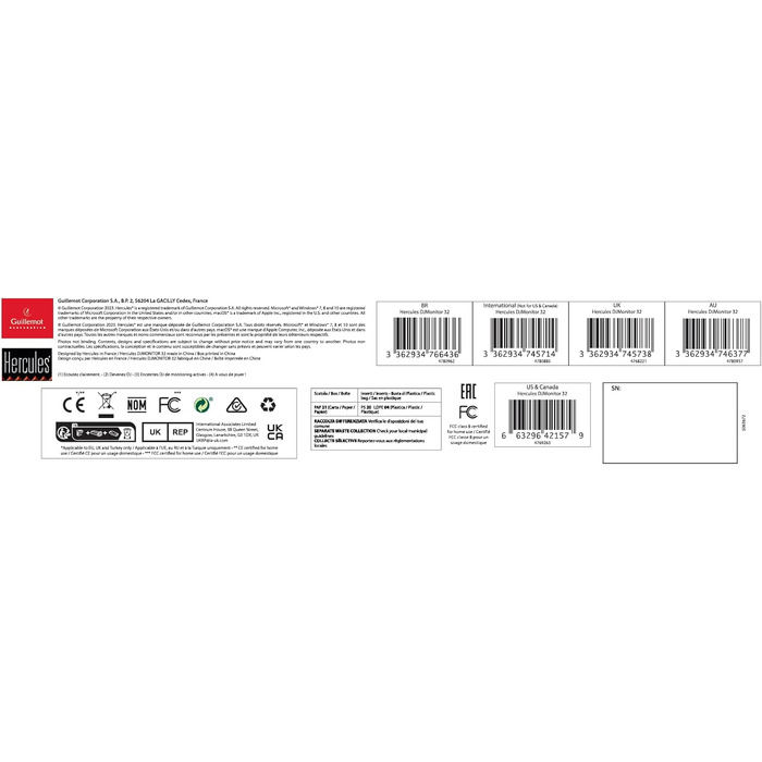 Монітори активні Hercules DJMonitor 32 - 2x15 Вт RMS, для DJ та музикантів
