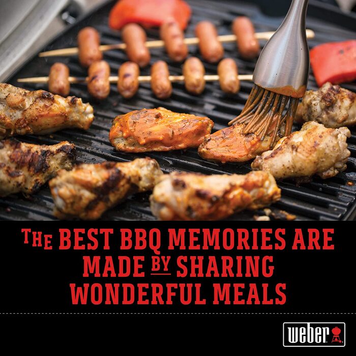 Weber 8835 Gourmet BBQ System решітка-гриль з центральною вставкою для гриля, нержавіюча сталь