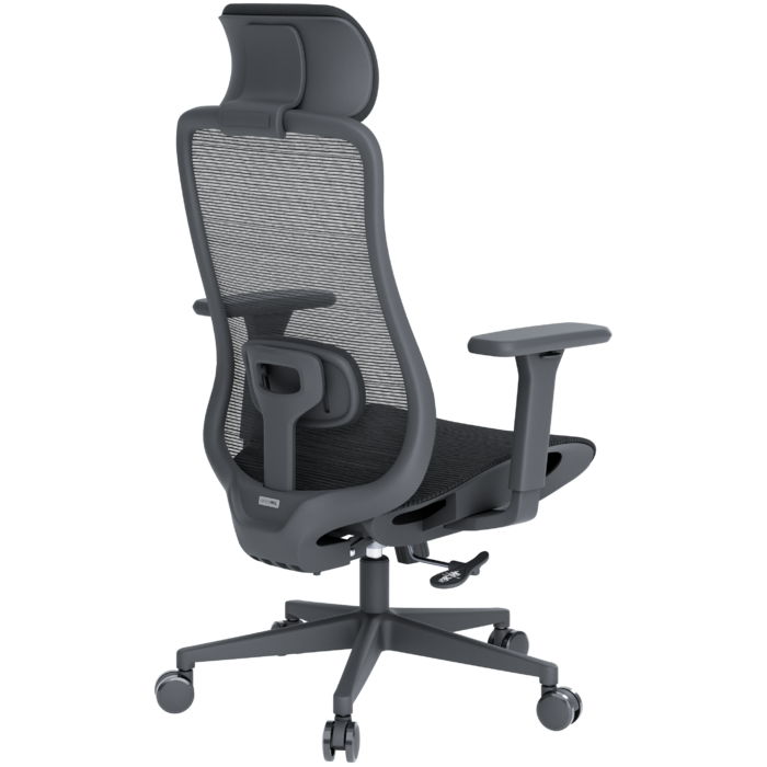 Крісло офісне OfficePro Wave OC670-B-B-B