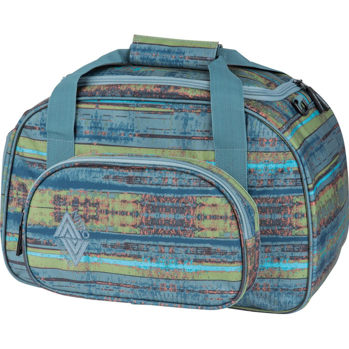 Спортивна сумка Nitro Duffle XS 35 л, для школи, фітнесу та подорожей, синя (Frequency Blue), 40x23x23 см