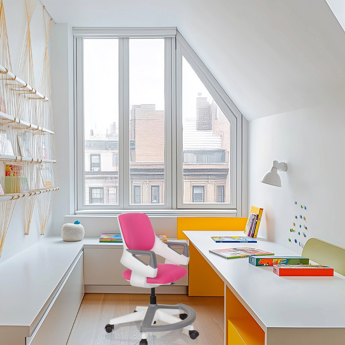 Дитяче крісло KID FLEX Mesh Pink hjh OFFICE