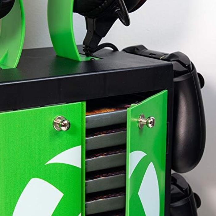 Організатор для Xbox Series X: зберігання 10 ігор/дисків Blu-Ray, підставка для навушників та 4 контролерів Numskull