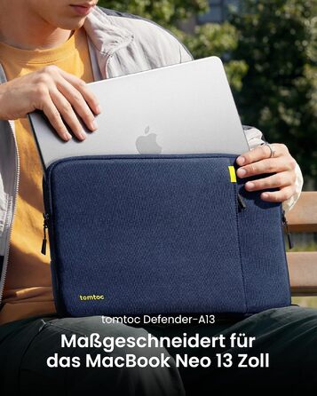 Захисний чохол-сумка tomtoc 360° для MacBook Air 15