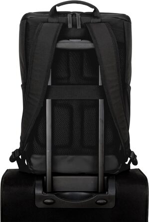 Рюкзак Johnny Urban Jasper для ноутбука 16'' для жінок і чоловіків, бізнес-рюкзак із водовідштовхувальної тканини з переробленого PET, чорний
