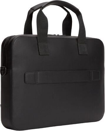 Сумка для ноутбука Tommy Hilfiger Th Foundation Computer Bag BDS, чорна, універсальний розмір