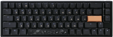 Механічна клавіатура Ducky One 3 SF Cherry MX Red RGB Black UA