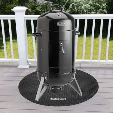Килимок для гриля Cuisinart CGMT-046, круглий, 116,8 см, чорний
