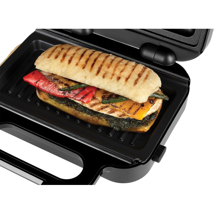 Мультифункціональний пристрій Russell Hobbs 3-в-1: сендвічниця, вафельниця, гриль Creations, антипригарне покриття, глибокі пластини, підходить для миття в посудомийці, BPA безпечний, модель 26810-56