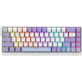 Дротова механічна клавіатура Ajazz NK68 V2 Red Switch (NK68-V2-R-PWB)