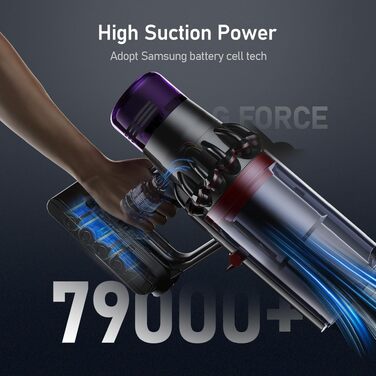 Акумулятор Keenstone V8 8000mAh для Dyson SV10 V8 Absolute Animal Motorhead Fluffy Slim Total Clean (3 фільтри в комплекті)