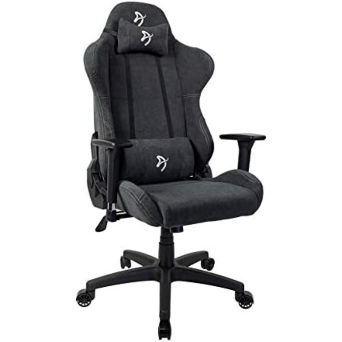 Крісло комп'ютерне Arozzi Torretta SFB темно-сіре, офісне ергономічне