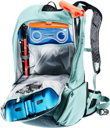 Рюкзак для лижних турів Deuter Updays 20 л, легкий, Atlantic-glacier