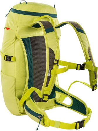 Рюкзак Tatonka Hike Pack 27 л з вентиляцією спини та дощовиком, легкий туристичний рюкзак для жінок і чоловіків, лайм