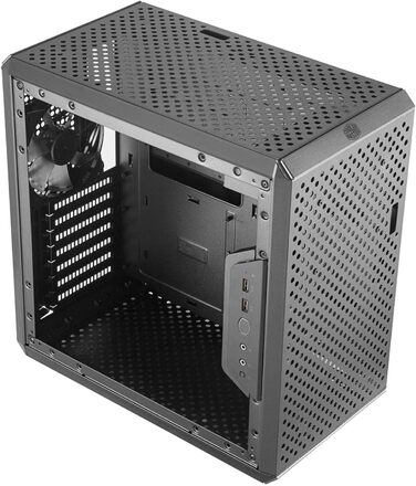 Корпус Cooler Master MasterBox Q500L ATX Mini Tower з прозорою бічною панеллю, організацією кабелів і багатьма варіантами охолодження