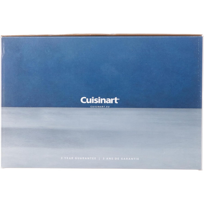 Тостер Cuisinart на 4 тостів, широкі слоти, 6 режимів, функція розморожування, для багета і бейглів, перламутровий