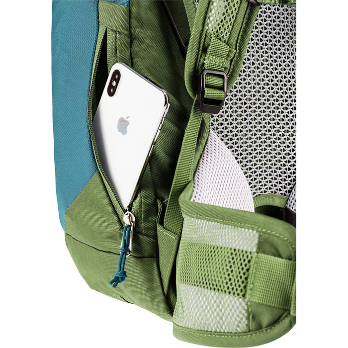 Жіночий туристичний рюкзак Deuter AC Lite 22 SL 2024, 22 л, синьо-зелений