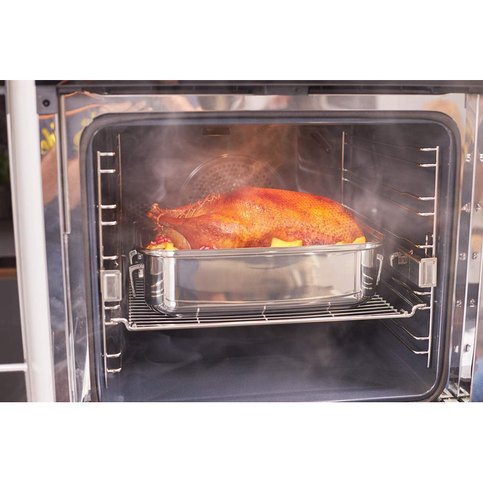 Термометр кухонний RÖSLE Gourmet з цифровим дисплеєм, °C/°F, -40°C до +200°C, нержавіюча сталь 18/10, 21.5 см
