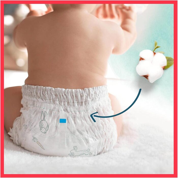 Підгузки-трусики Pampers Harmony Pants розмір 4 (9-15 кг), гіпоалергенні з рослинними компонентами, 96 шт (4 упаковки по 24 шт)