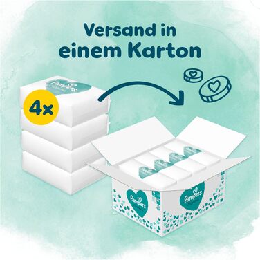 Підгузки Pampers Harmonie розмір 6, для дітей від 13 кг, 144 шт, білі
