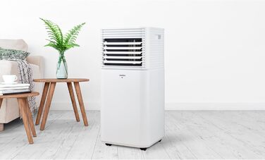 Мобільний кондиціонер Medion P901 з відведенням повітря 9000 BTU (3-в-1: охолодження, осушення, вентиляція), Wi-Fi, керування зі смартфона, режим сну, для приміщень до 32 м²