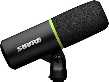 Мікрофон Shure MV6 USB-C для геймерів і стрімерів, динамічний, цифровий, для ПК, стрімінгу та ігор