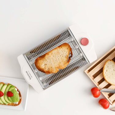 Тостер Taurus My Toast з довгим і широким отвором, пластик, багатокольоровий, 3 плоскі нагрівальні елементи