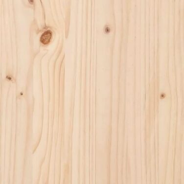 TV тумба vidaXL з масиву сосни, сіра, 90x35x35 см — телевізійна підставка, комод, меблі для вітальні