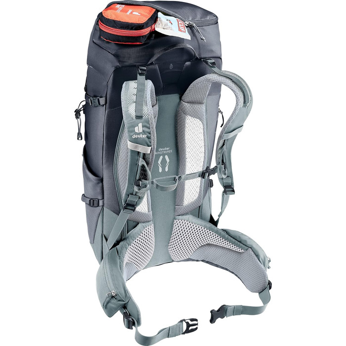 Рюкзак Deuter Trail Pro 36 л для туризму та альпінізму, чорний (модель 2024)