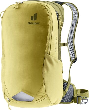 Велосипедний рюкзак Deuter Race Air 14+3 л, лінден-кактус, вентиляція спини