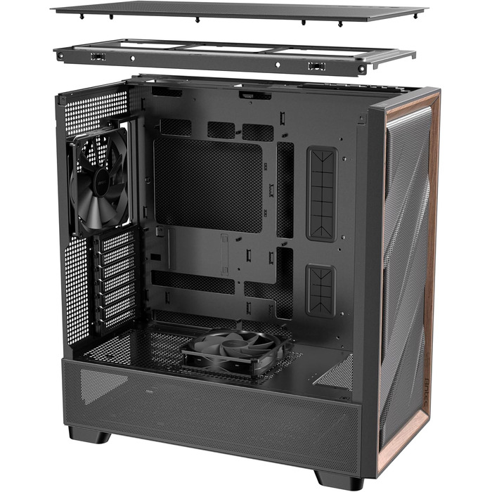 Корпус для ПК Antec GEH Flux SE Midi Tower чорний, для ігрових та офісних систем, вентиляція, роздрібна версія