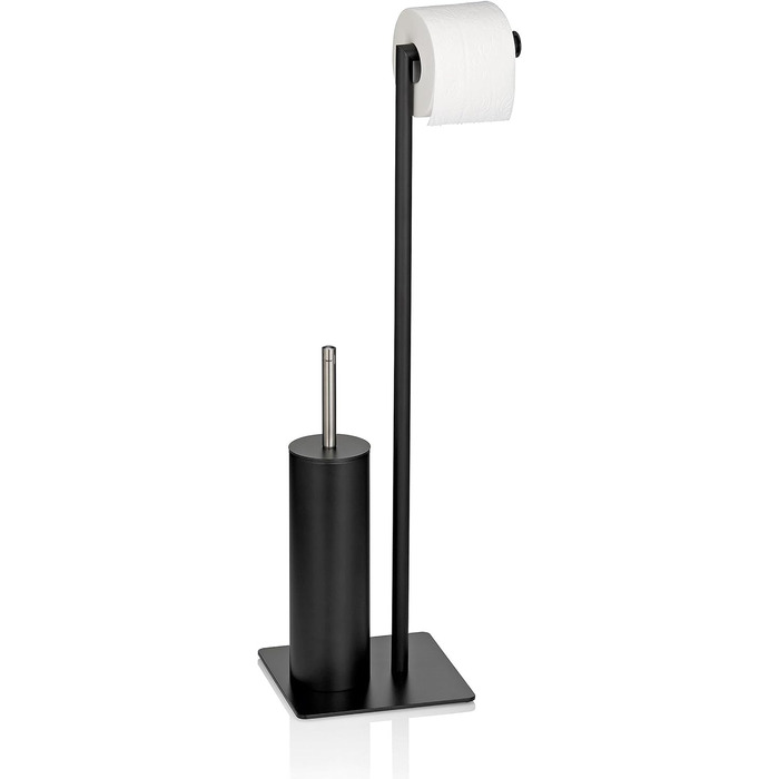 Туалетний набір Kela Style, металевий, чорний матовий, без тримача для запасних рулонів